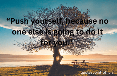 Motivational quote about self-motivation, effort, and achieving success